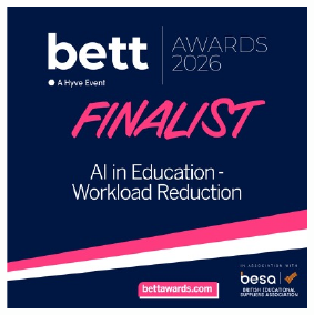 Bett Awards 2026 Finalist – AI in Education: Workload Reduction